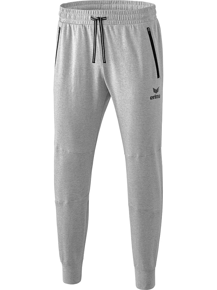 erima Spodnie dresowe "Essential" w kolorze szarym rozmiar: XXL