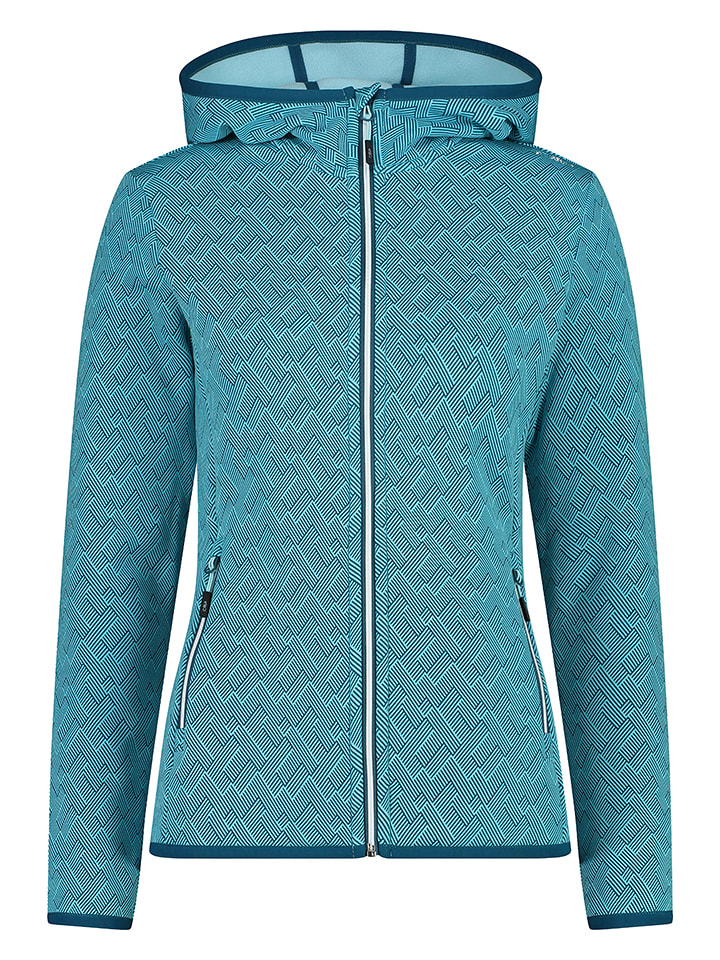 CMP Kurtka polarowa w kolorze turkusowym rozmiar: 38