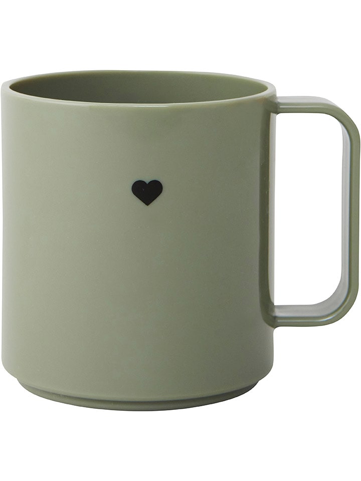 Design Letters Kubek "Mini Love" w kolorze zielonym - 175 ml rozmiar: onesize