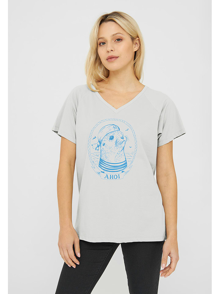 Derbe Koszulka w kolorze jasnoszarym rozmiar: XS