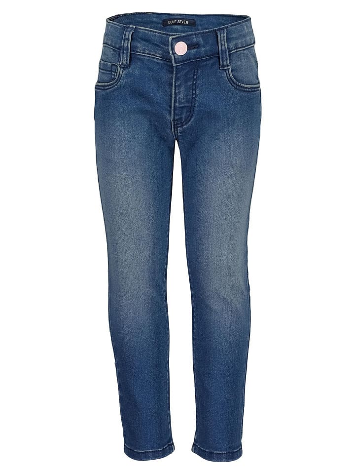 Blue Seven Dżinsy - Slim fit - w kolorze niebieskim rozmiar: 122