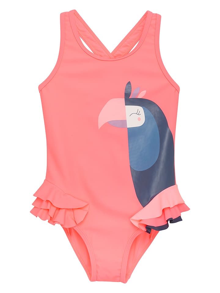 Color Kids Strój kąpielowy w kolorze różowym rozmiar: 140