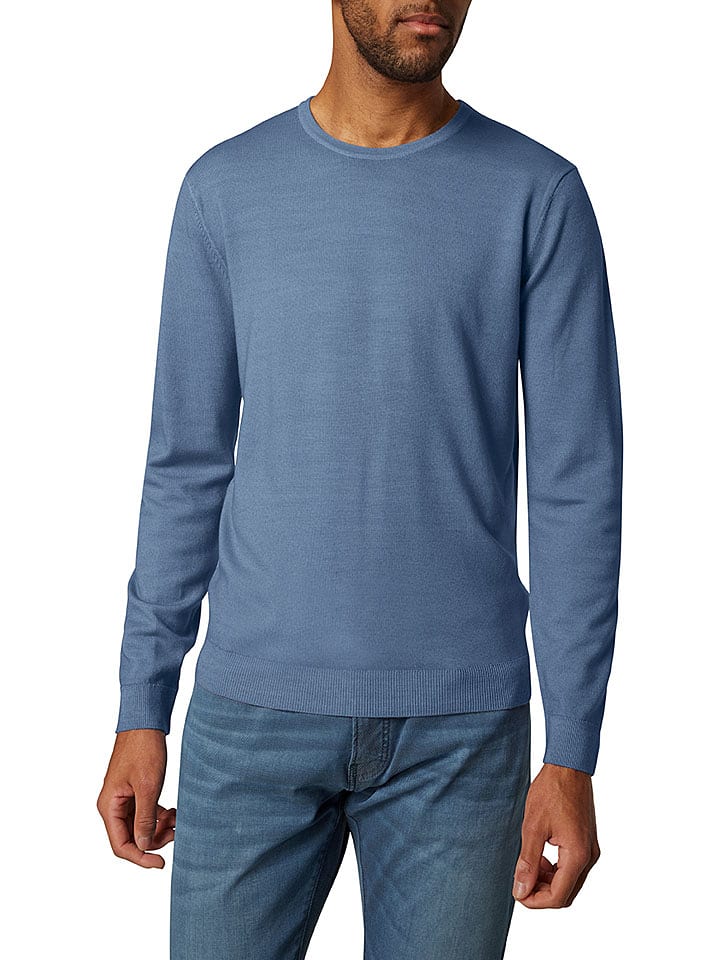 Pierre Cardin Wełniany sweter w kolorze błękitnym rozmiar: XL