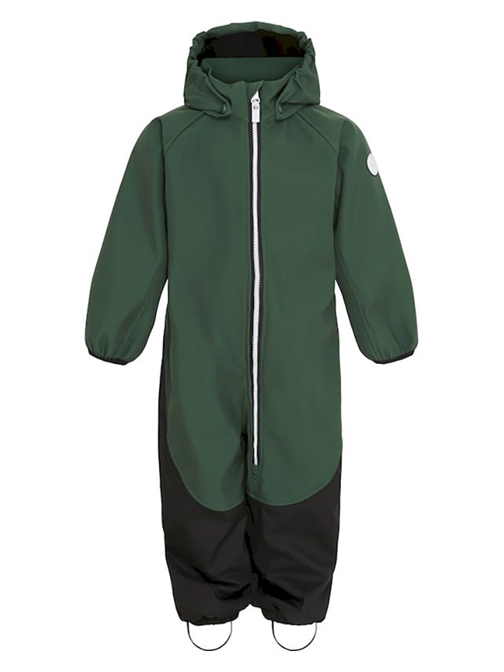 HULABALU Kombinezon softshellowy "Secret" w kolorze zielonym rozmiar: 116