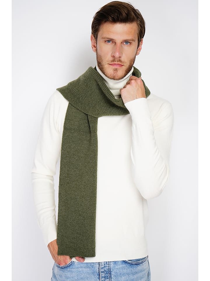 C& Jo Szal w kolorze khaki - 170 x 30 cm rozmiar: onesize