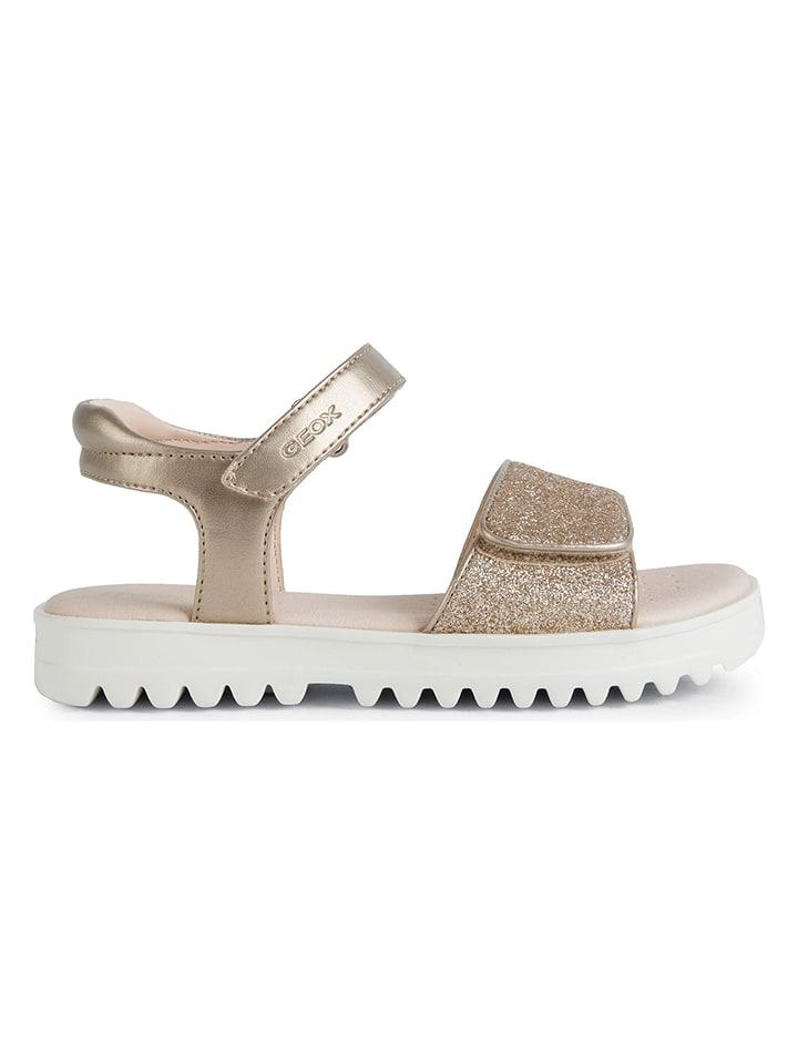 Geox Sandały "Coralie" w kolorze złotym rozmiar: 32