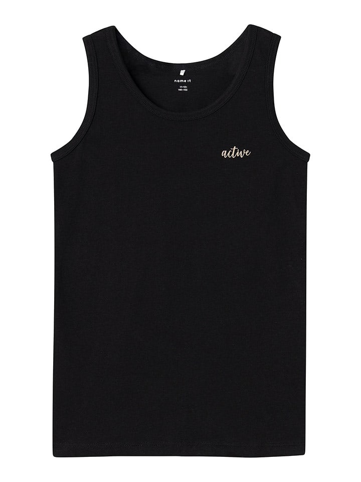 name it Top w kolorze czarnym rozmiar: 122/128