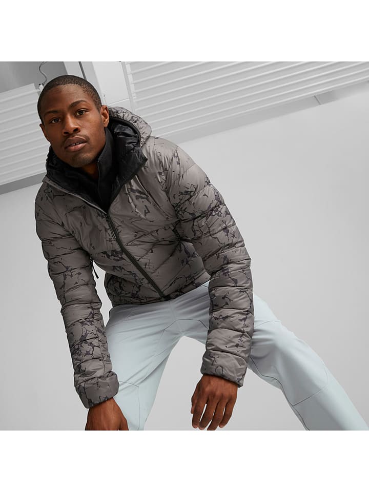 Puma Kurtka puchowa w kolorze szarym rozmiar: XL