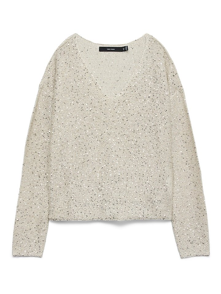 Vero Moda Sweter w kolorze kremowym rozmiar: M