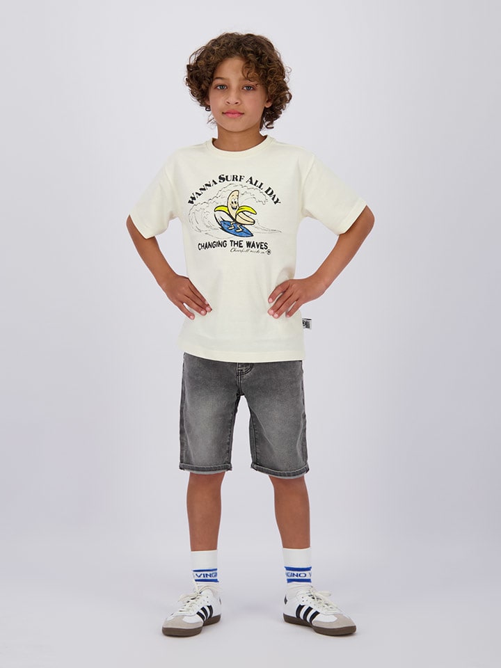 Vingino Koszulka w kolorze kremowym rozmiar: 128