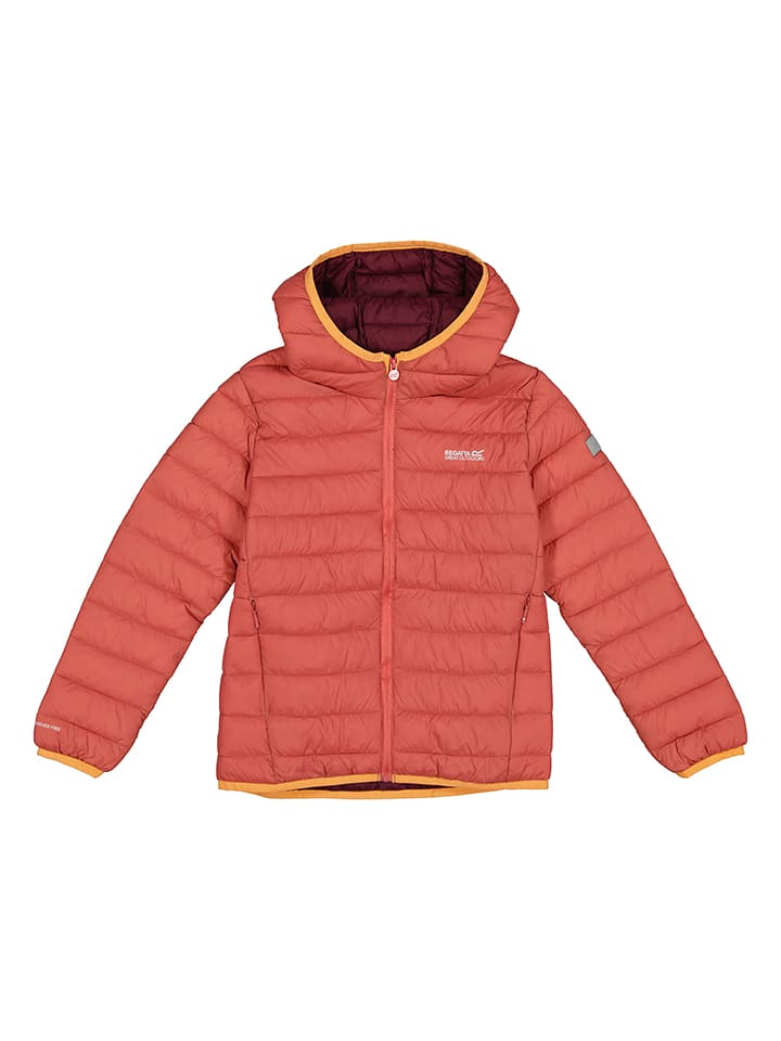 Regatta Kurtka pikowana "Marizion" w kolorze pomarańczowym rozmiar: 164