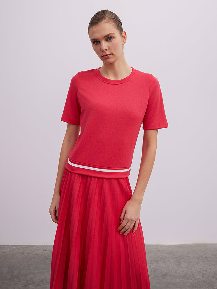 BGN Koszulka w kolorze koralowym rozmiar: 40