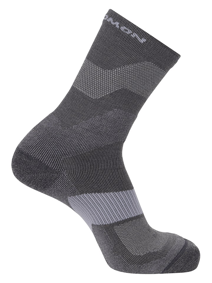 SALOMON Skarpety funkcyjne "X Ultra Crew" w kolorze antracytowo-szarym rozmiar: 36-38