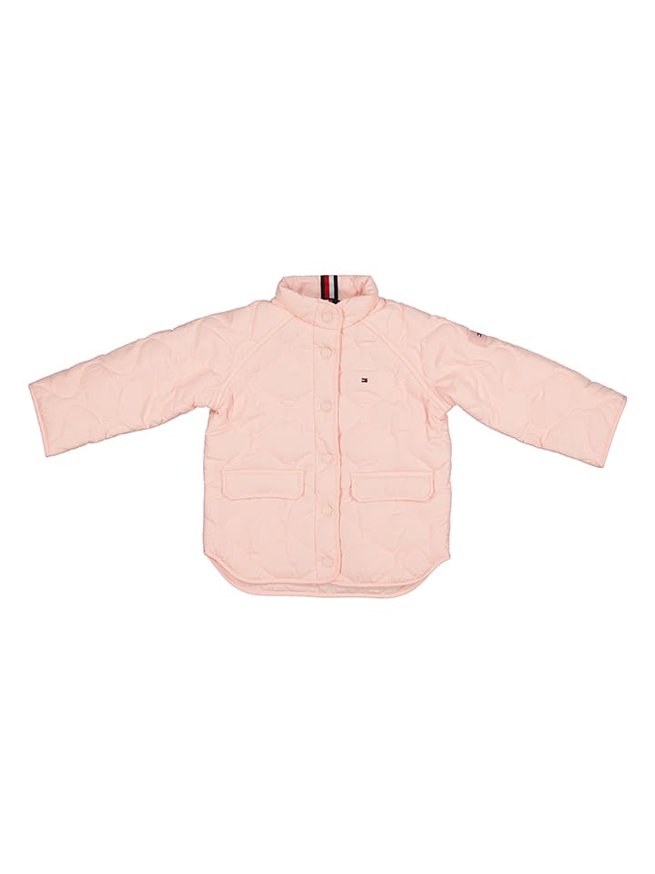 Tommy Hilfiger Kurtka przejściowa w kolorze jasnoróżowym rozmiar: 110