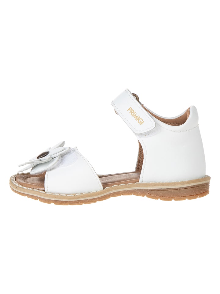 Primigi Sandały "Green for Chance" w kolorze białym rozmiar: 24