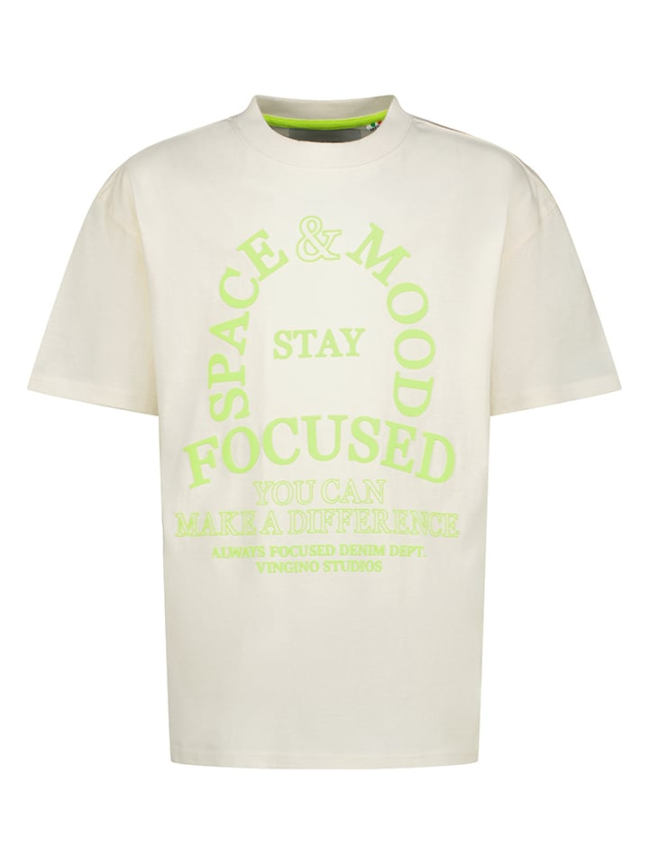 Vingino Koszulka w kolorze kremowym rozmiar: 164