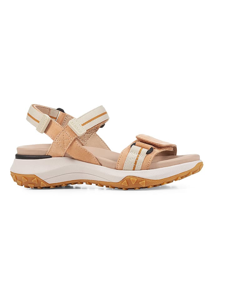 Geox Sandały "Sorapis" w kolorze beżowym rozmiar: 39