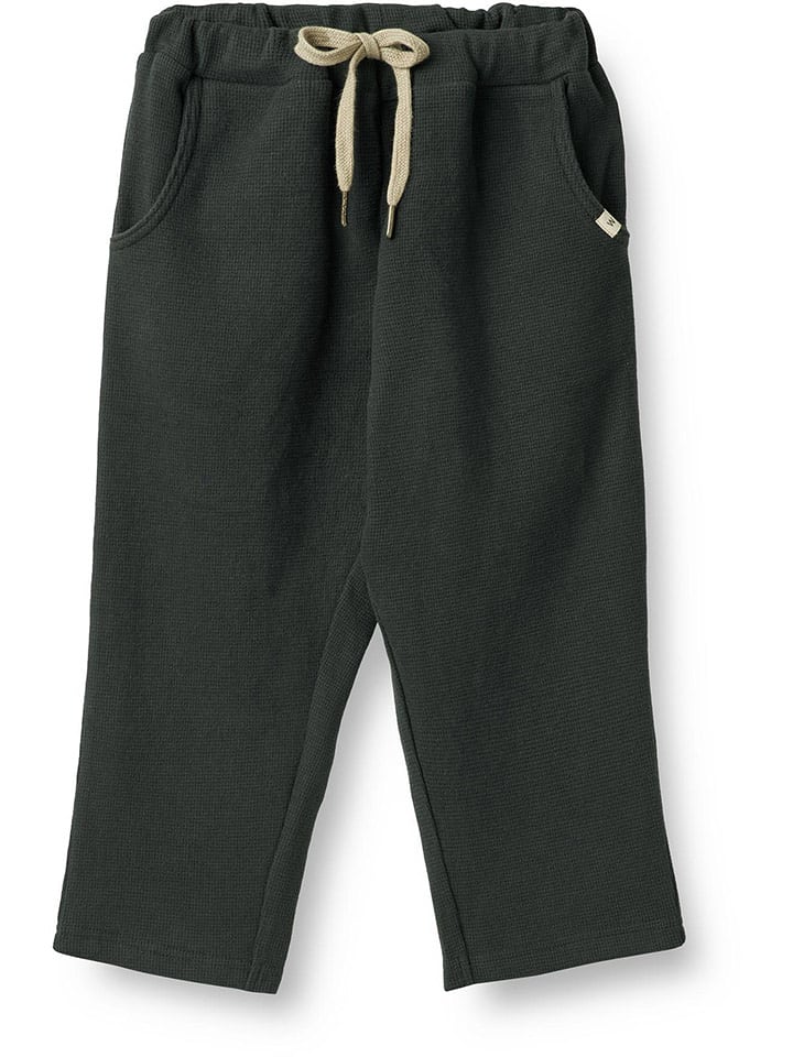 Wheat Spodnie dresowe "Costa" w kolorze czarnym rozmiar: 122