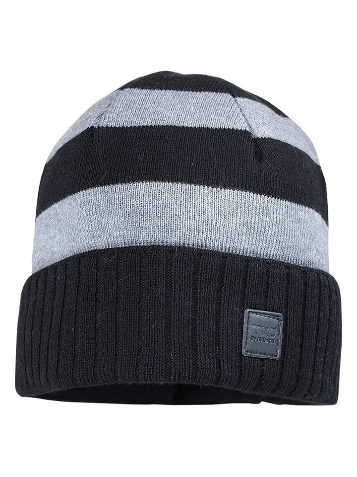 MaxiMo Czapka w kolorze czarno-szarym rozmiar: 57 cm