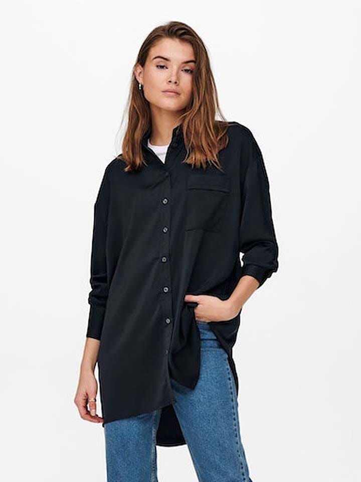 ONLY Bluzka w kolorze czarnym rozmiar: XS