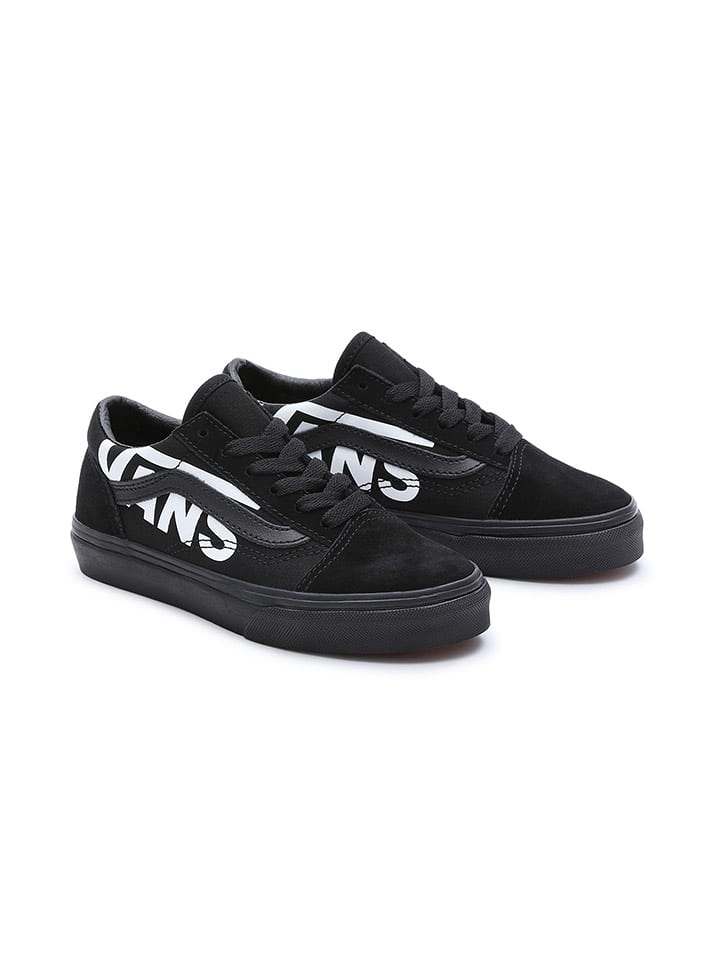 Vans Skórzane sneakersy w kolorze czarno-białym rozmiar: 30,5