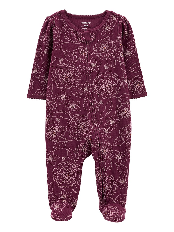 carter's Śpioszki w kolorze fioletowym rozmiar: 62