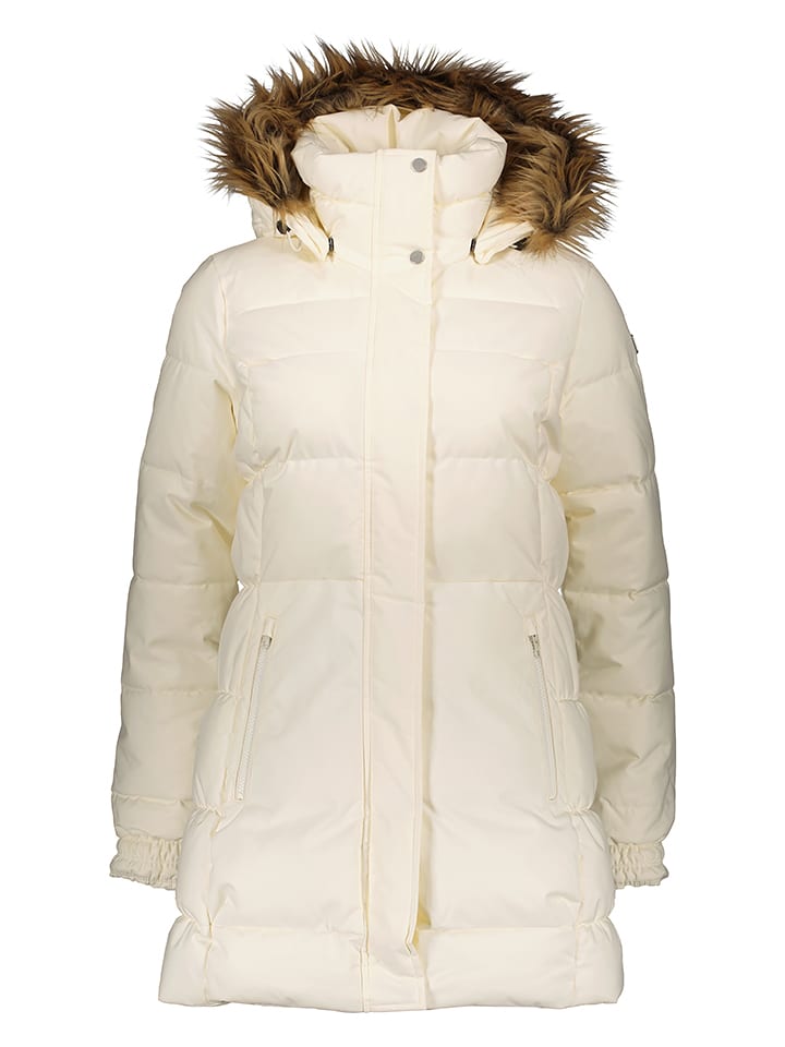 Helly Hansen Płaszcz pikowany "Flower" w kolorze kremowym rozmiar: XS