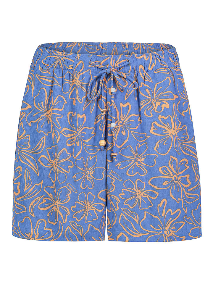 Eight2Nine Szorty w kolorze błękitno-pomarańczowym rozmiar: L