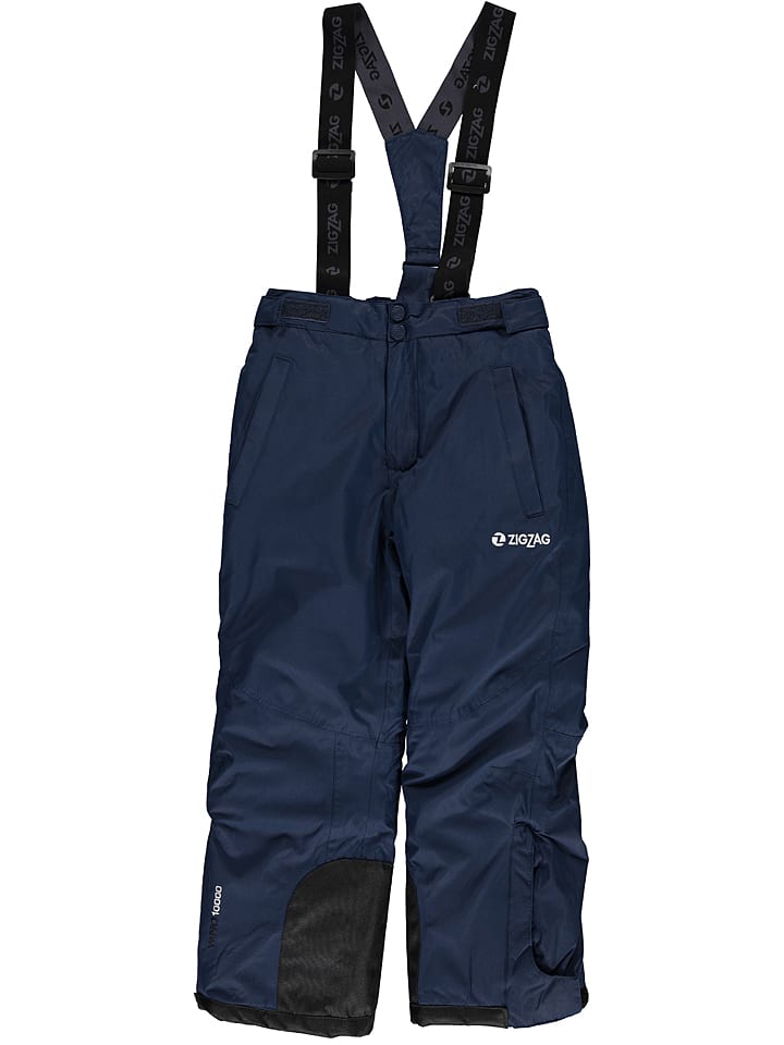Zigzag Spodnie narciarskie "Provo" w kolorze granatowym rozmiar: 116/122