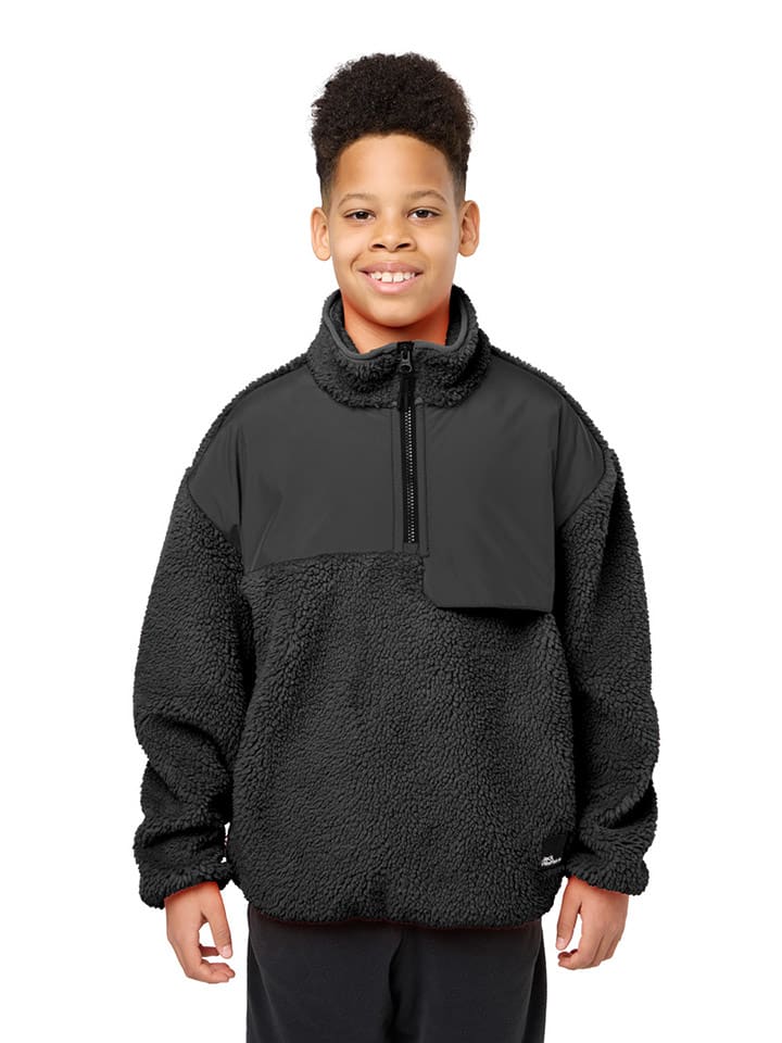 Jack Wolfskin Kurtka polarowa w kolorze antracytowym rozmiar: 140