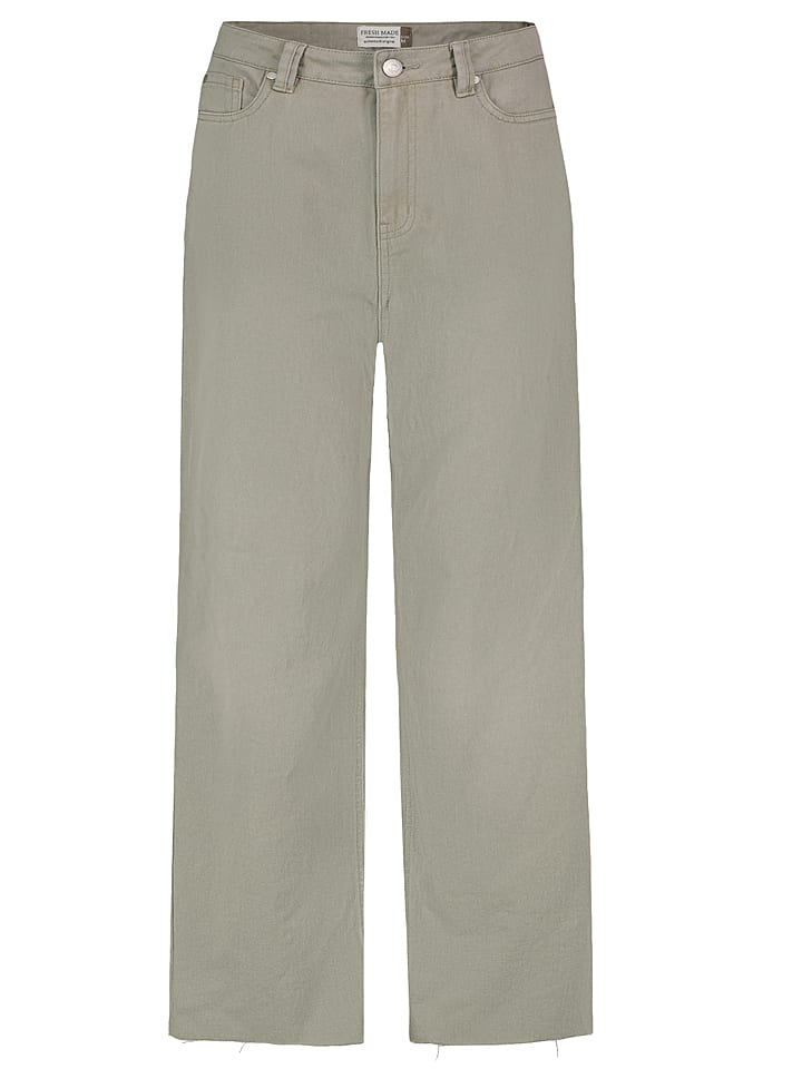 Fresh Made Dżinsy - Comfort fit - w kolorze zielonym rozmiar: XS