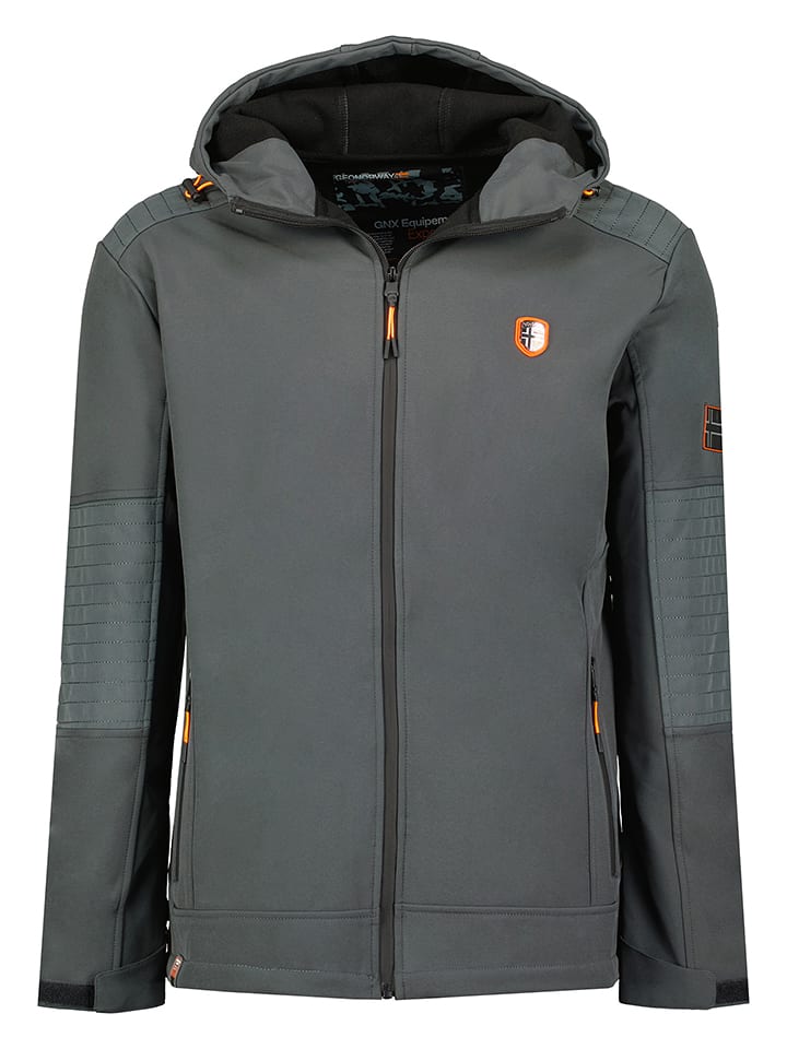 Geographical Norway Kurtka softshellowa "Timeo" w kolorze szarym rozmiar: L