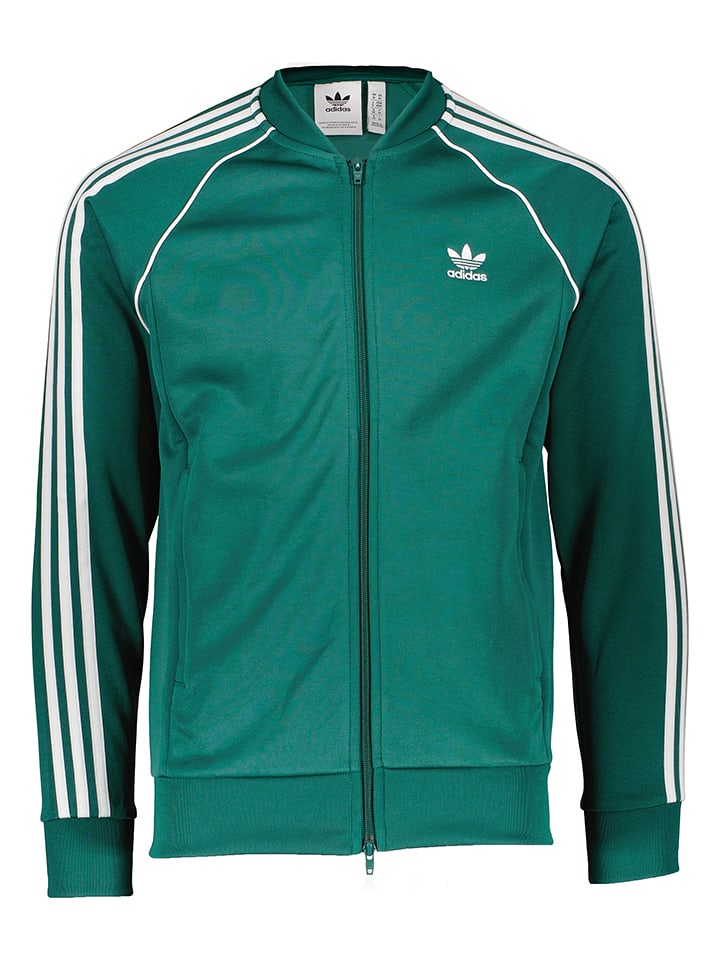 adidas Kurtka sportowa w kolorze zielonym rozmiar: XL