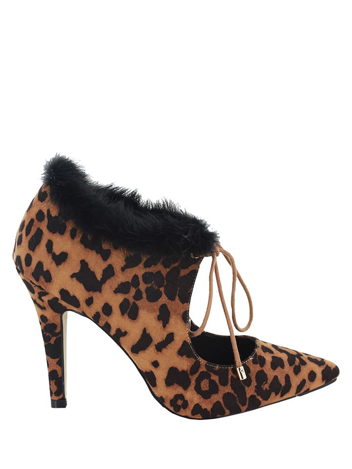 Menbur Czółenka w kolorze jasnobrązowym rozmiar: 38