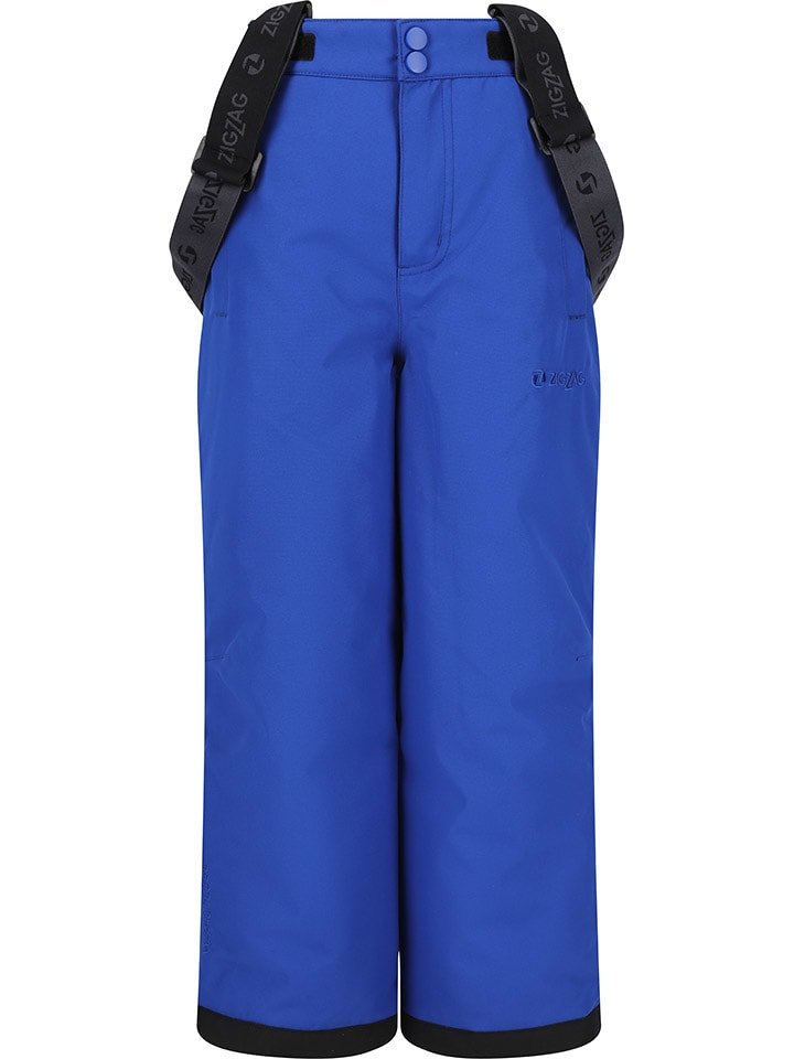 Zigzag Spodnie narciarskie "Soho" w kolorze niebieskim rozmiar: 140/146