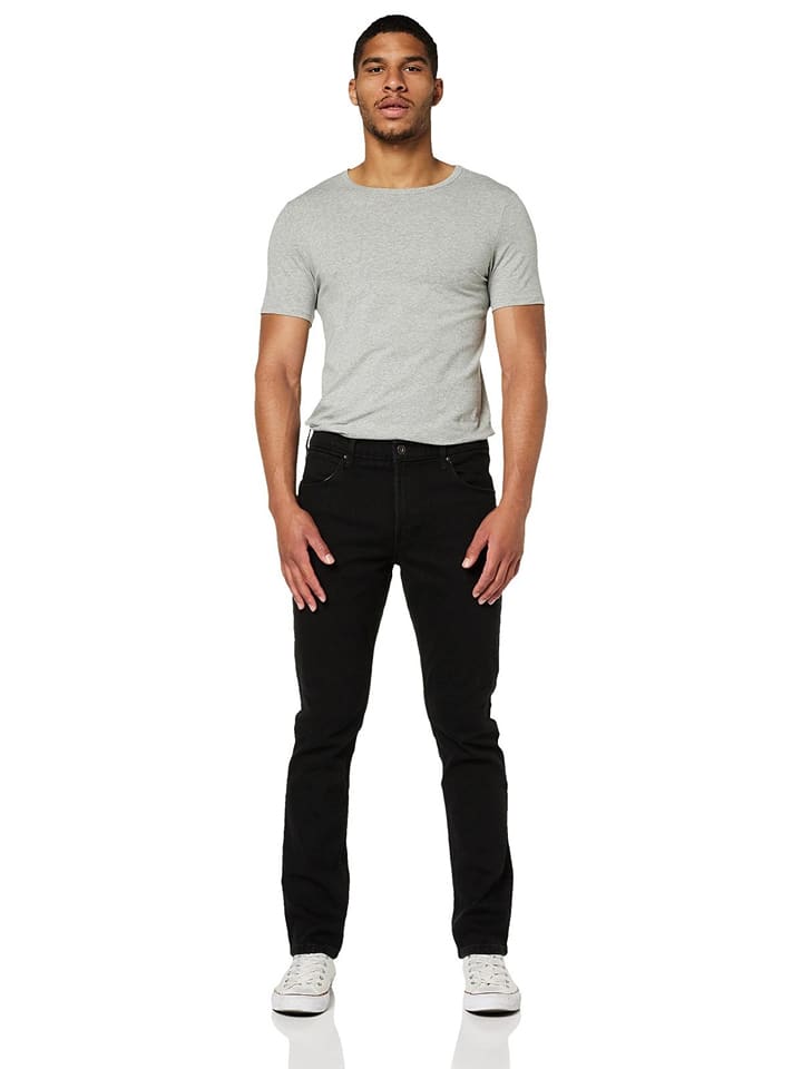 Wrangler Dżinsy - Regular fit - w kolorze czarnym rozmiar: W33/L32