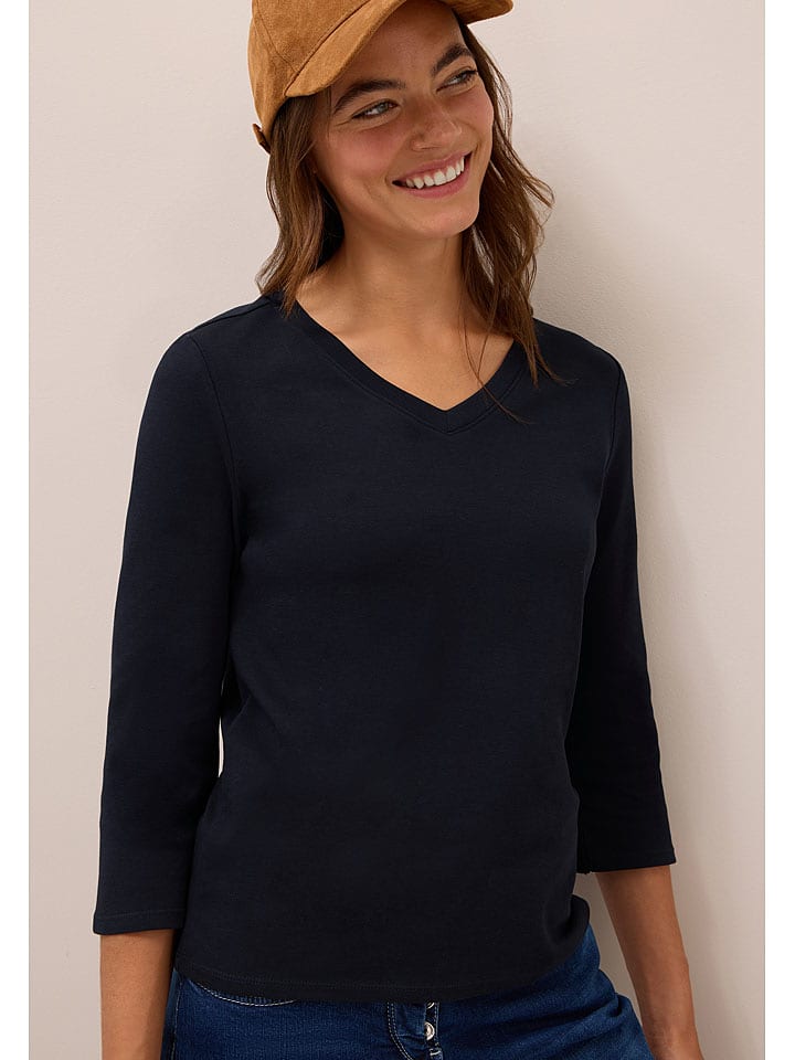 Cecil Koszulka w kolorze granatowym rozmiar: M