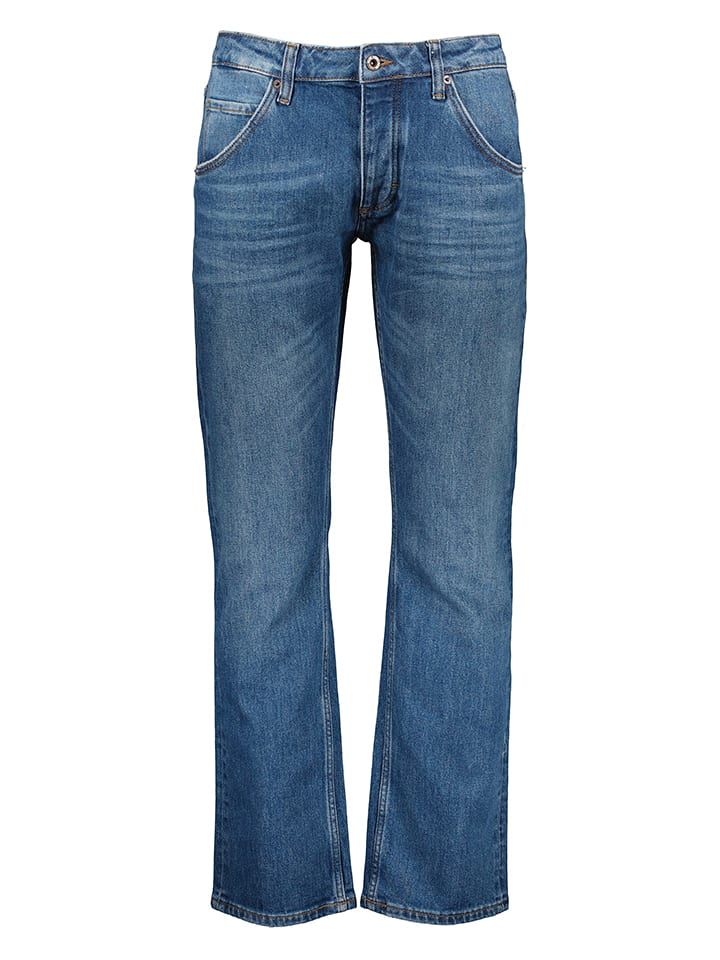 Dżinsy "Michigan" - Straight fit - w kolorze niebieskim