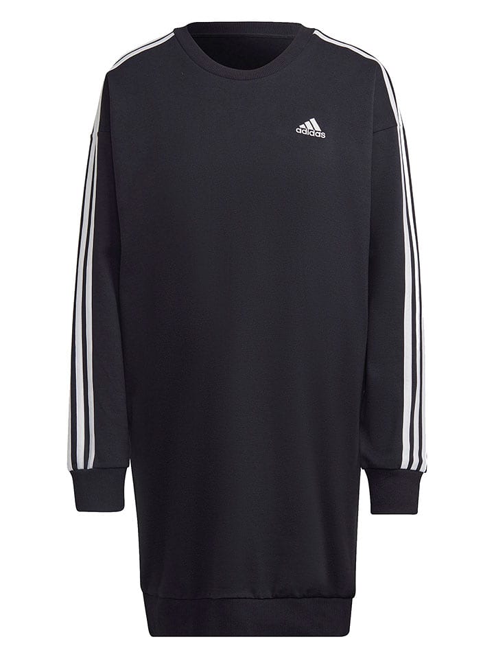 adidas Sukienka dresowa w kolorze czarnym rozmiar: XS