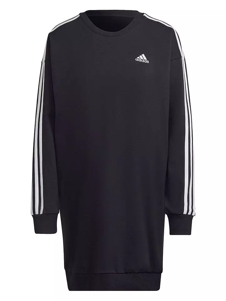adidas Sukienka dresowa w kolorze czarnym rozmiar: XS