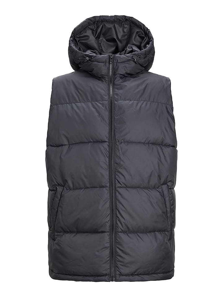 Jack & Jones Kamizelka pikowana "Paul" w kolorze granatowym rozmiar: M