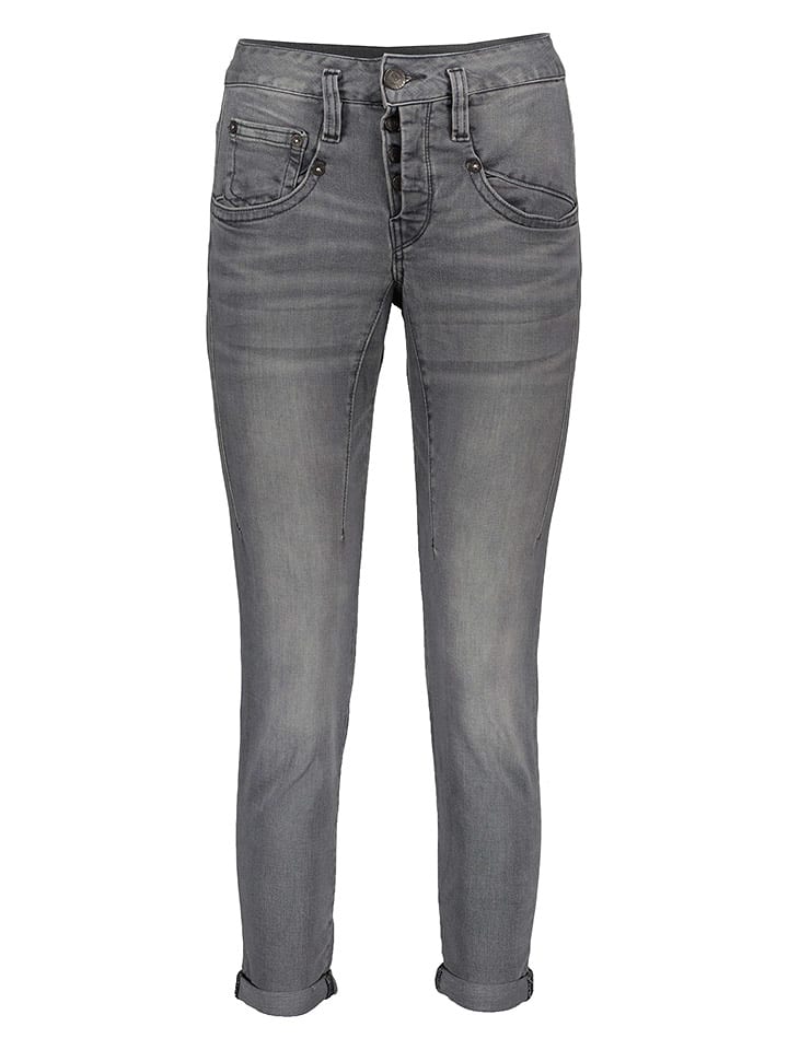 Herrlicher Dżinsy - Skinny fit - w kolorze szarym rozmiar: W24