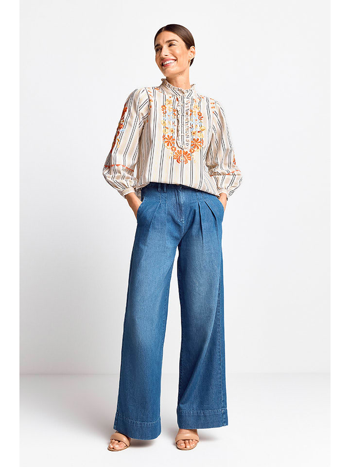 Rich & Royal Bluzka w kolorze kremowo-pomarańczowo-beżowym rozmiar: 36