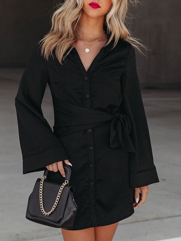 Milan Kiss Sukienka w kolorze czarnym rozmiar: XL