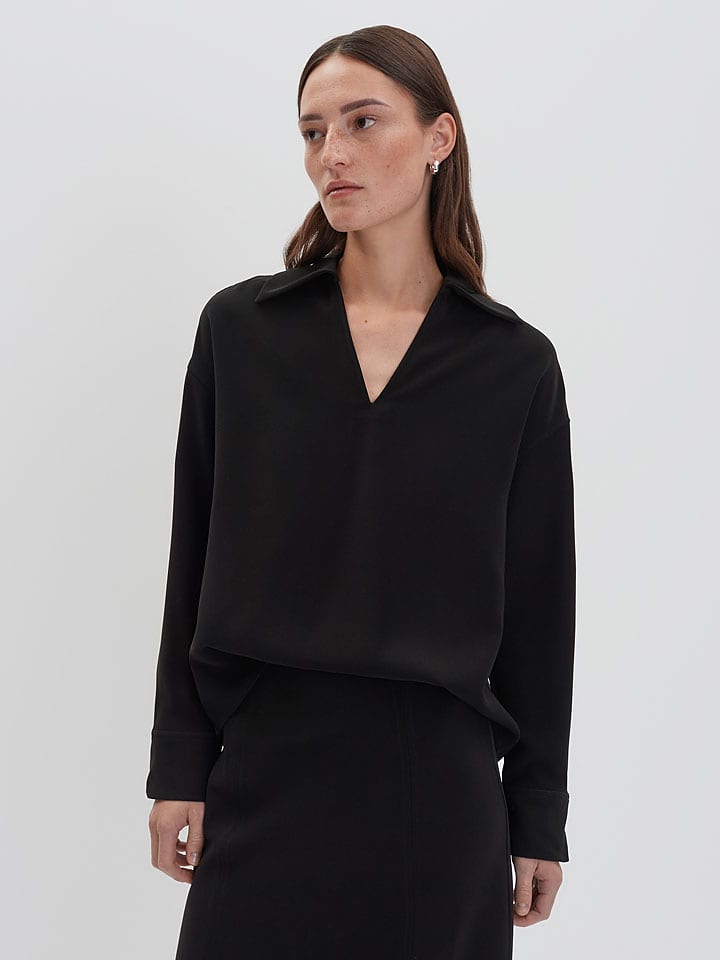 Someday Bluzka w kolorze czarnym rozmiar: 42