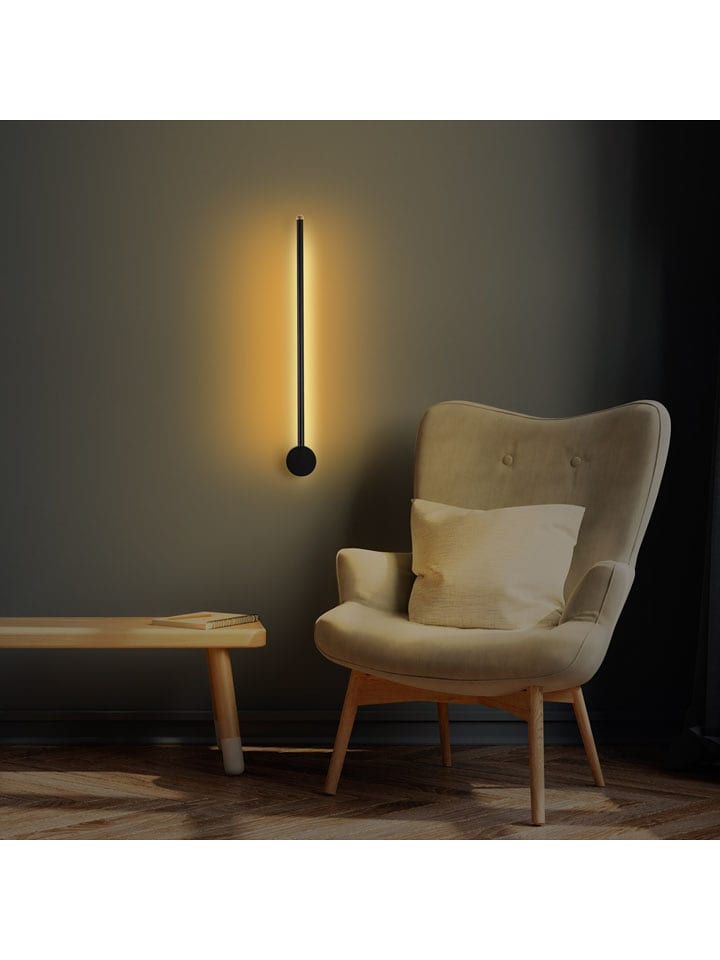 Opviq Lampa ścienna LED w kolorze czarnym - dł. 62 cm rozmiar: onesize