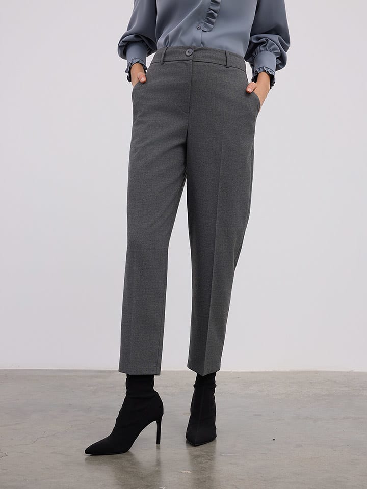 BGN Spodnie w kolorze antracytowym rozmiar: 34