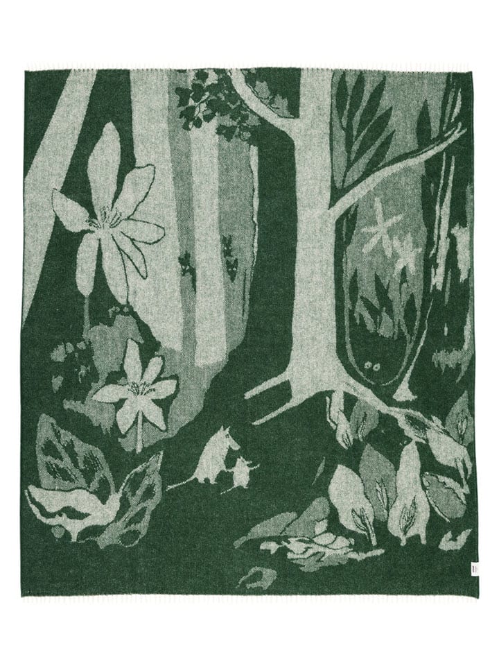 Moomin Koc w kolorze zielonym - 170 x 130 cm rozmiar: onesize