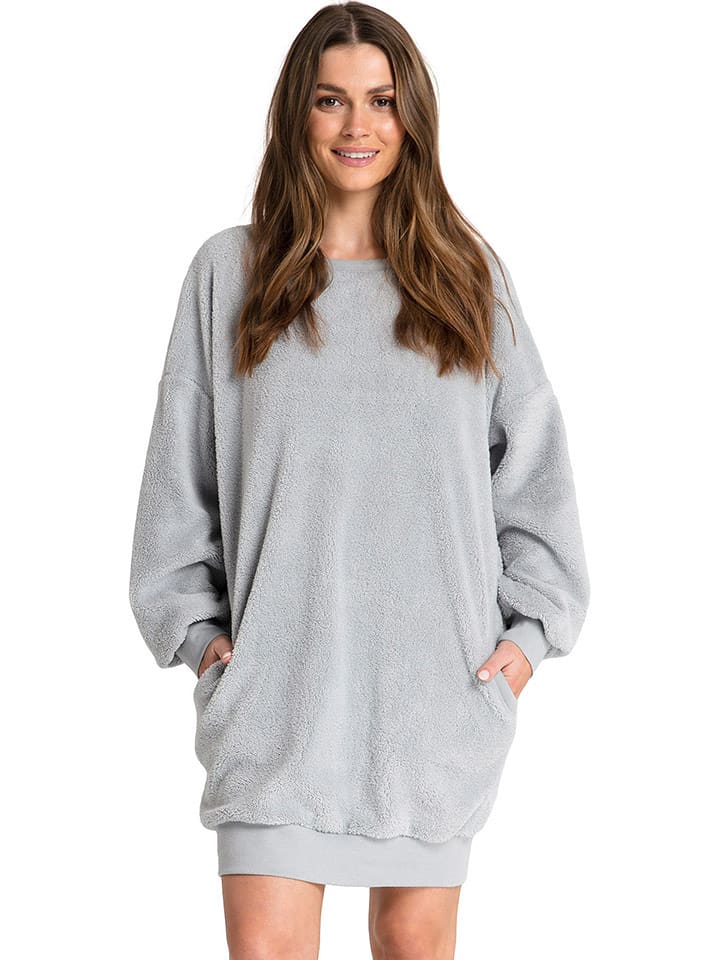 La Lupa Tunika w kolorze szarym rozmiar: L/XL