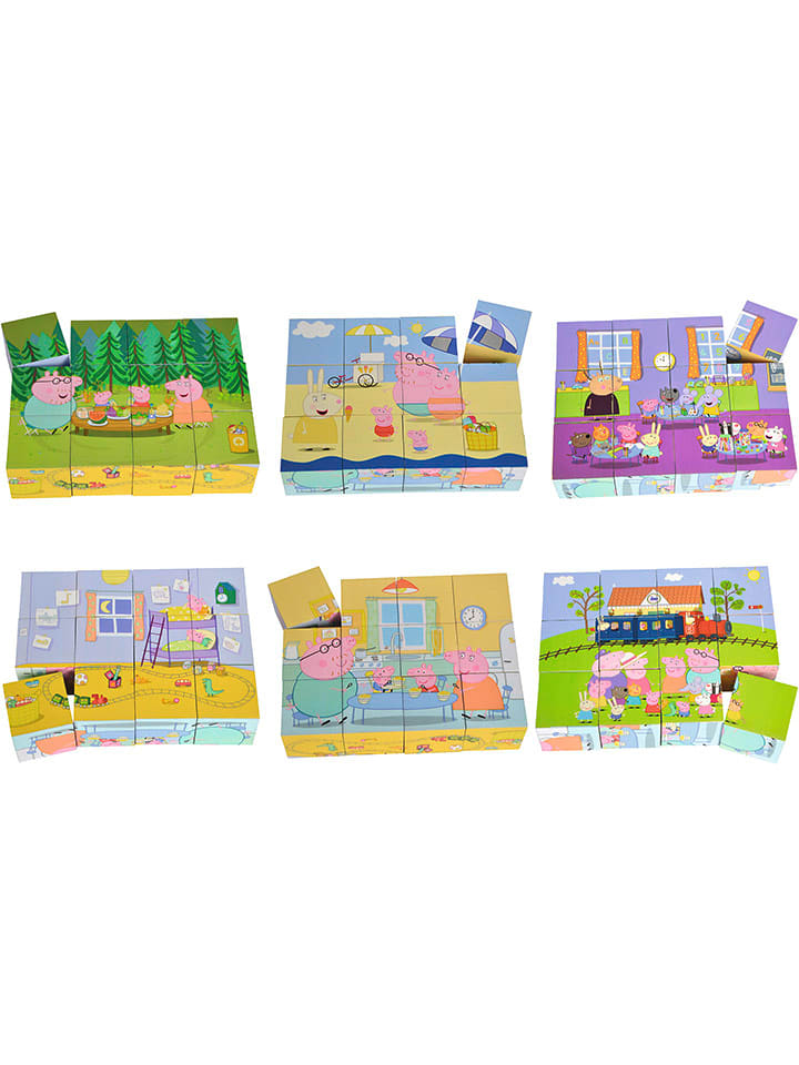Peppa Pig Klocki-puzzle "Peppa Pig" - 3+ rozmiar: onesize